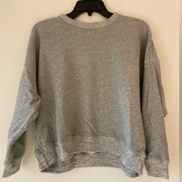 The Great. College sweatshirt Sz 0 gray - Picture 2 of 3